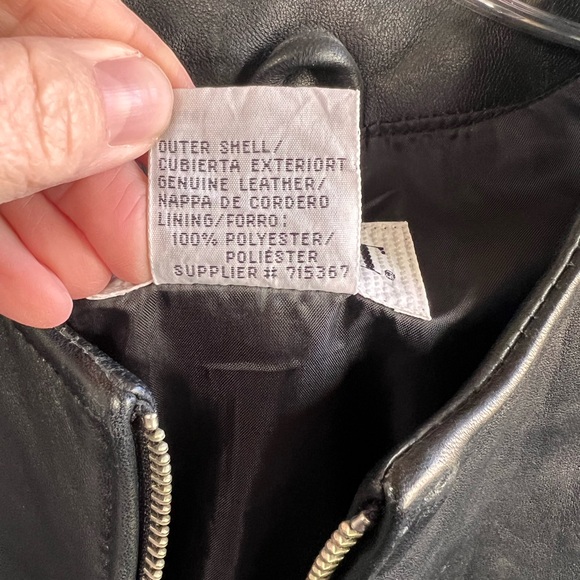 Mix It Black Leather Vest with Belt Medium - Picture 4 of 5